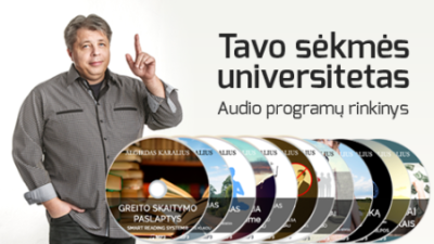 audio programu rinkinys - tavo sekmes universitetas